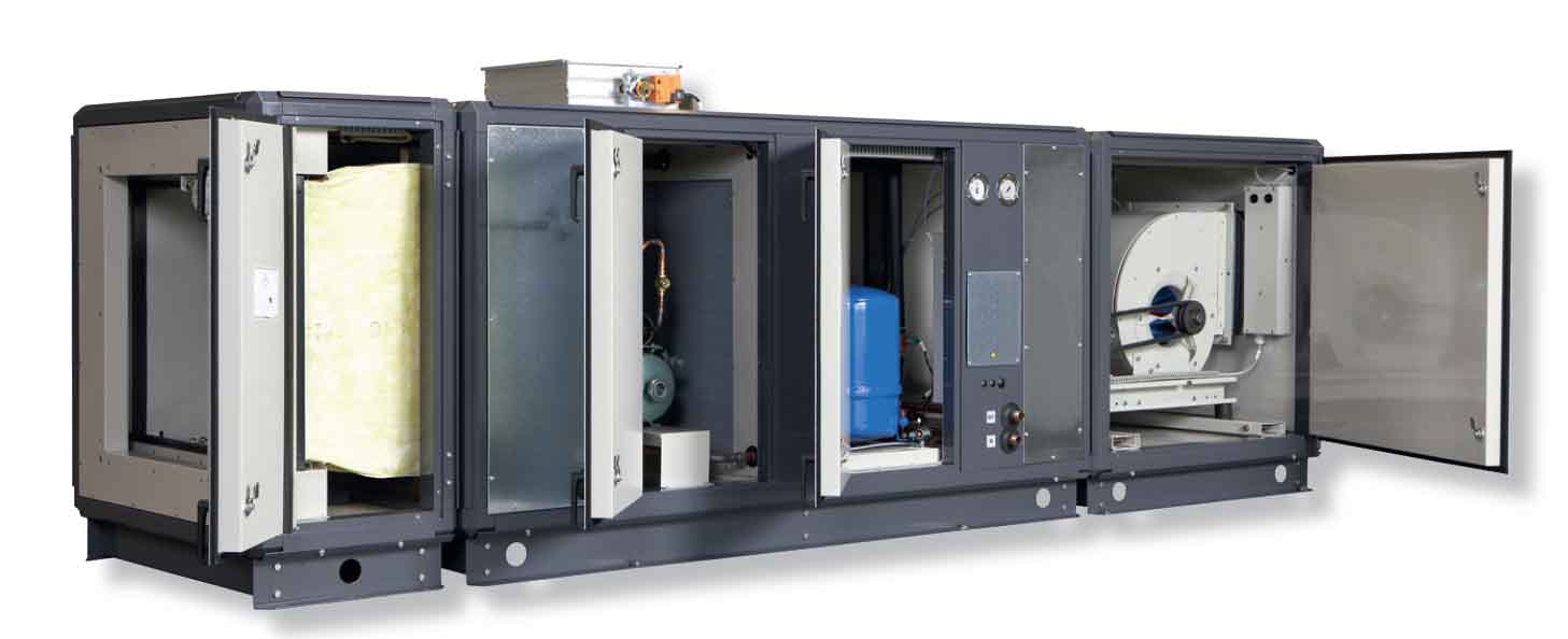Вентиляционная установка Dantherm для залов плавательных бассейнов
